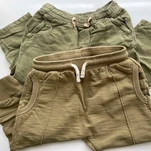 Zara Green 2 Pants Toddler Boys
